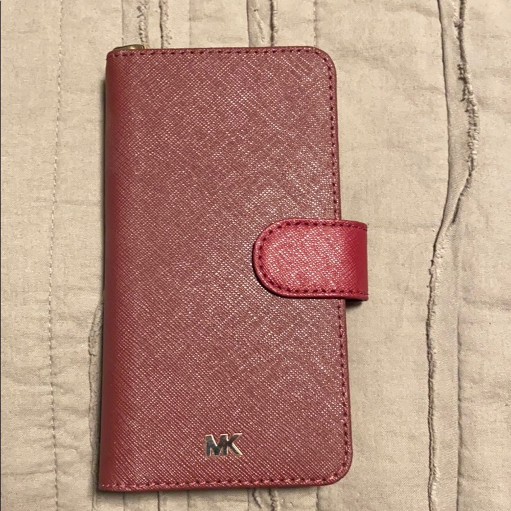 MK cell phone wallet case